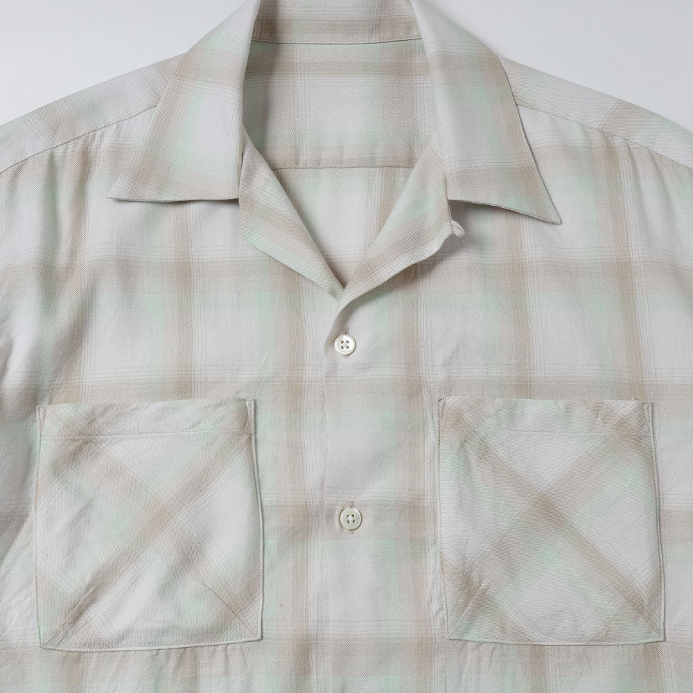 OPEN COLLAR L/S SHIRTS (26SSH05) | URU / シャツ (MEN) | URU正規