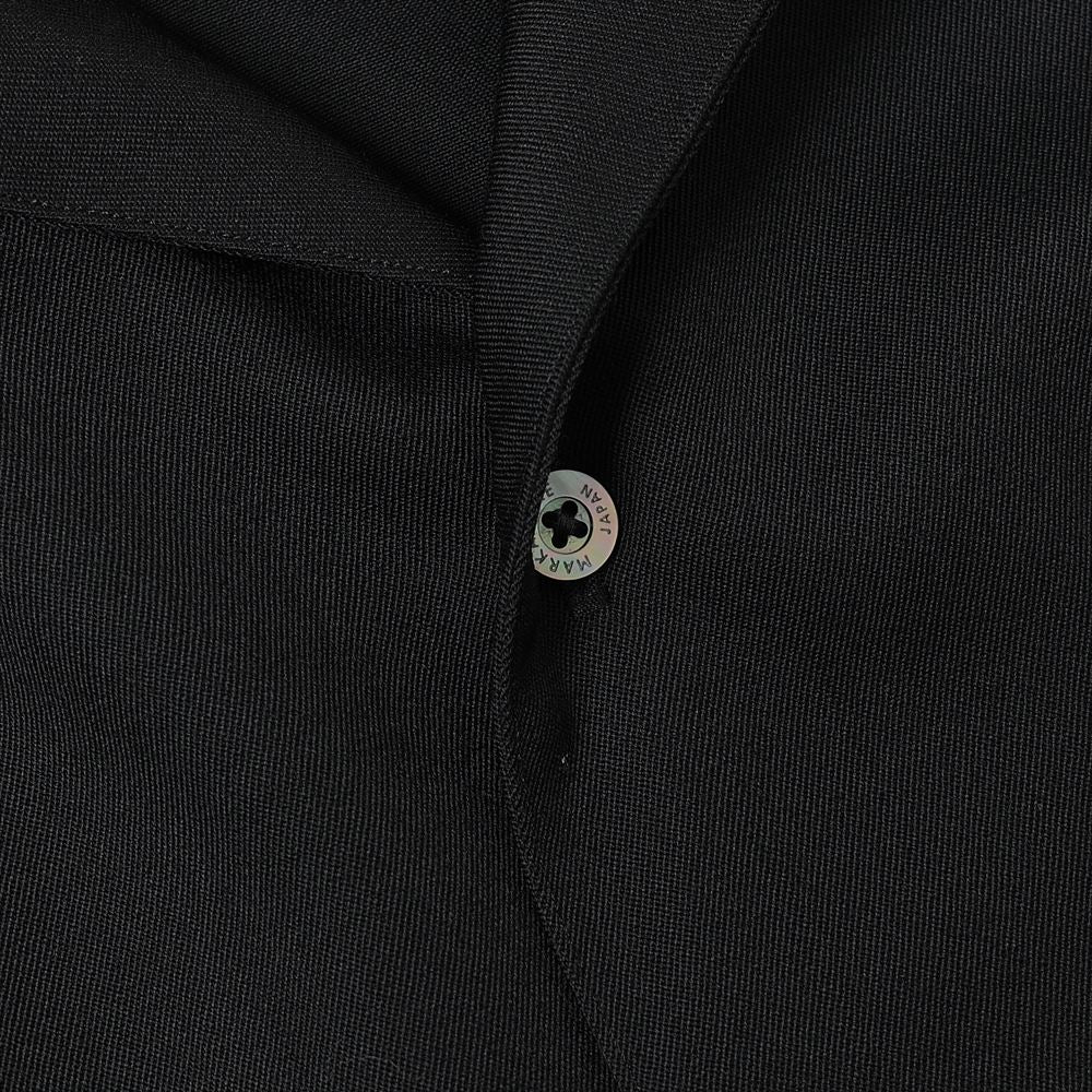 ITALIAN COLLAR SHIRT ORGANIC WOOL GABARDINE