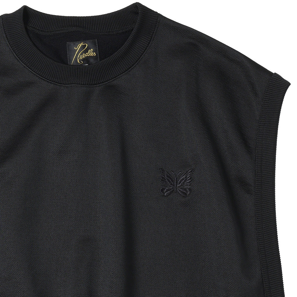 トップス Needles Sleeveless Shirt Bright Jersey Sleeveless Shirt - Bright Jersey(L(MEN) Black/ブラック): NEEDLES