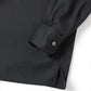 ITALIAN COLLAR SHIRT ORGANIC WOOL GABARDINE