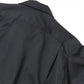 ITALIAN COLLAR SHIRT ORGANIC WOOL GABARDINE