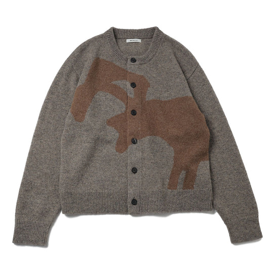 Wool Cardigan Caribou Knit