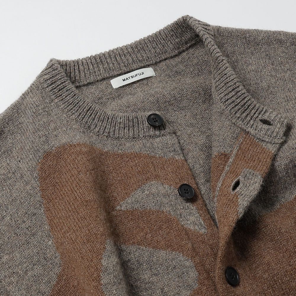 Wool Cardigan Caribou Knit