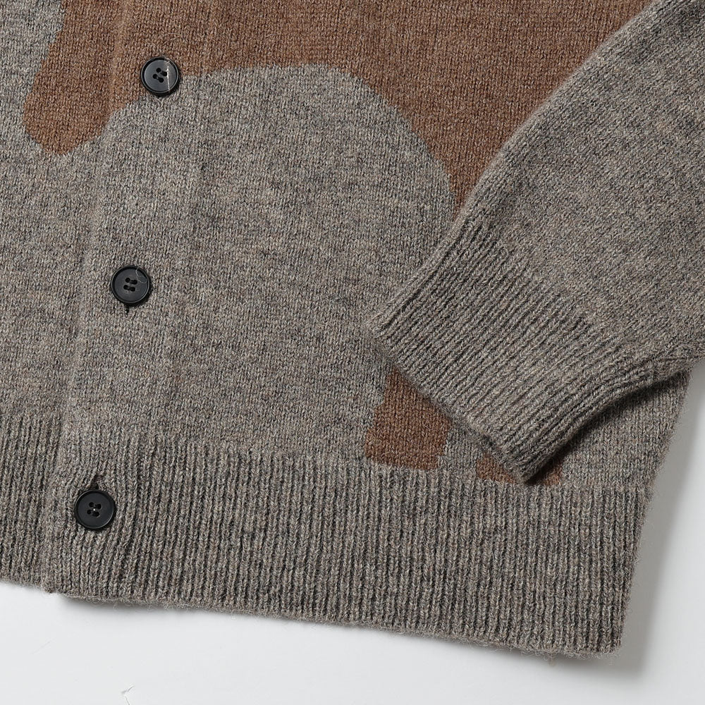 Wool Cardigan Caribou Knit