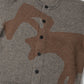 Wool Cardigan Caribou Knit