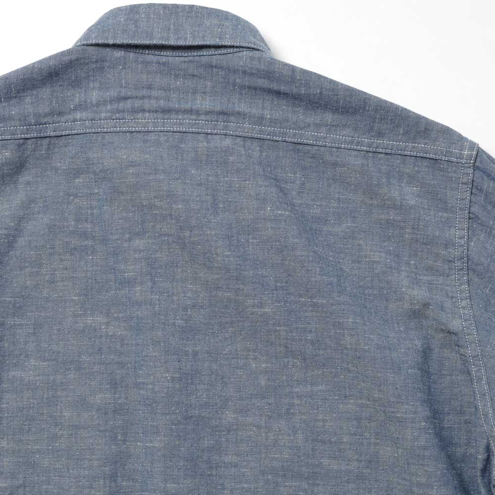 HERILL（ヘリル） U.S.N Chambray Shirt 26-050-HL-8000-10 (26-050-HL