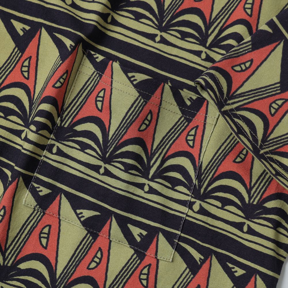 H/S POCKET T-SHIRT PRIMITIVE BORDER