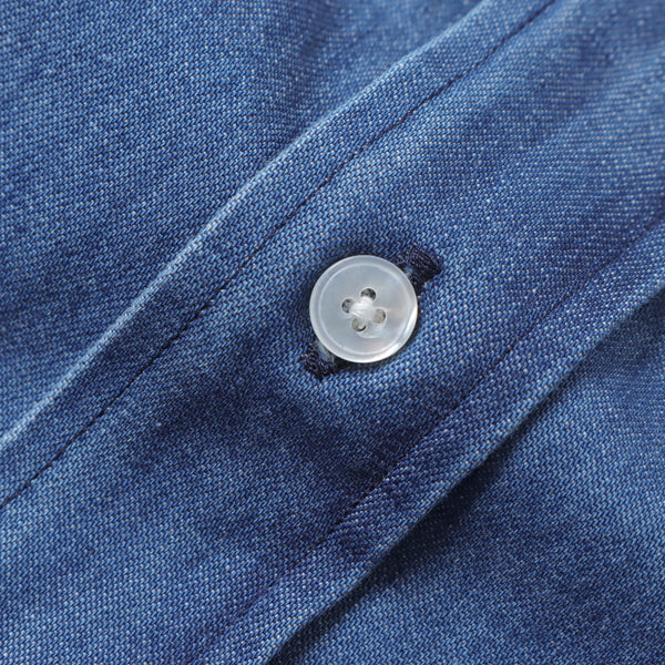 Washed denim shirt
