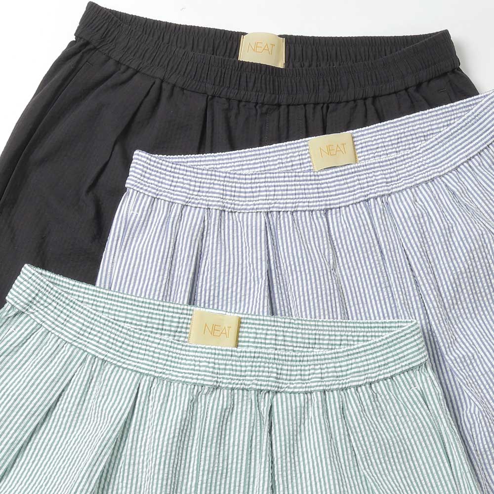 NEAT(ニート)Seersucker Big Trunks Shorts (26-01SSBTS) | NEAT