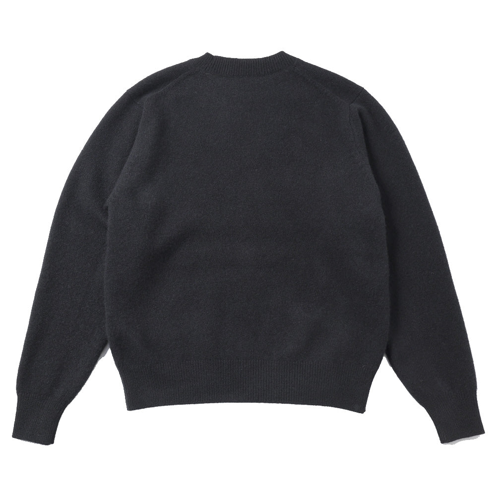 COMOLI) ラムズウール クルーネックニット (C03-06007) | COMOLI