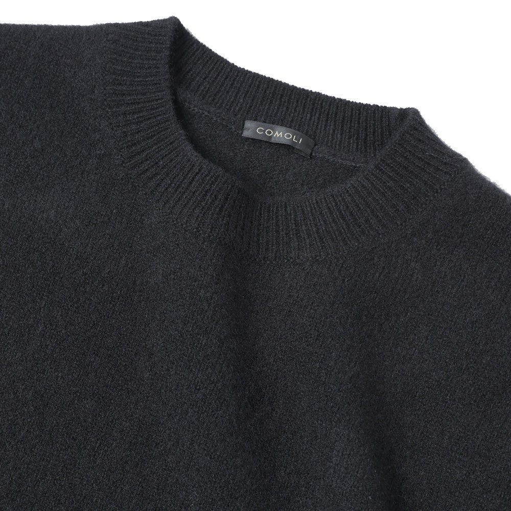 COMOLI) Lambswool Crew Neck Knit (C03-06007) | COMOLI / Tops (MEN