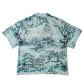 Japnese Pattern Aloha Transfer Print Polo Knit