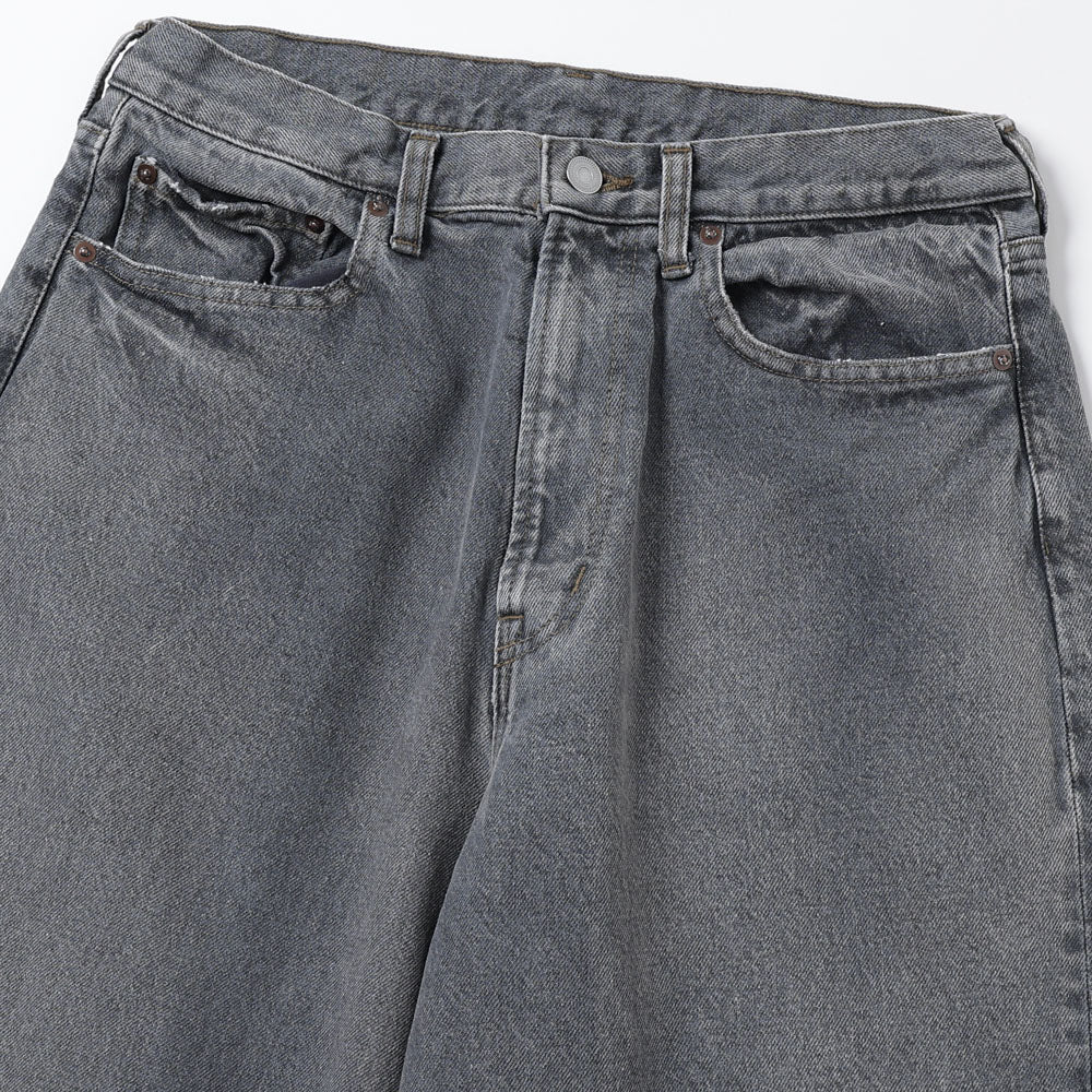 A.PRESSE (ア プレッセ) Vintage Gray Denim Pants 26SAP-04-34 (26SAP