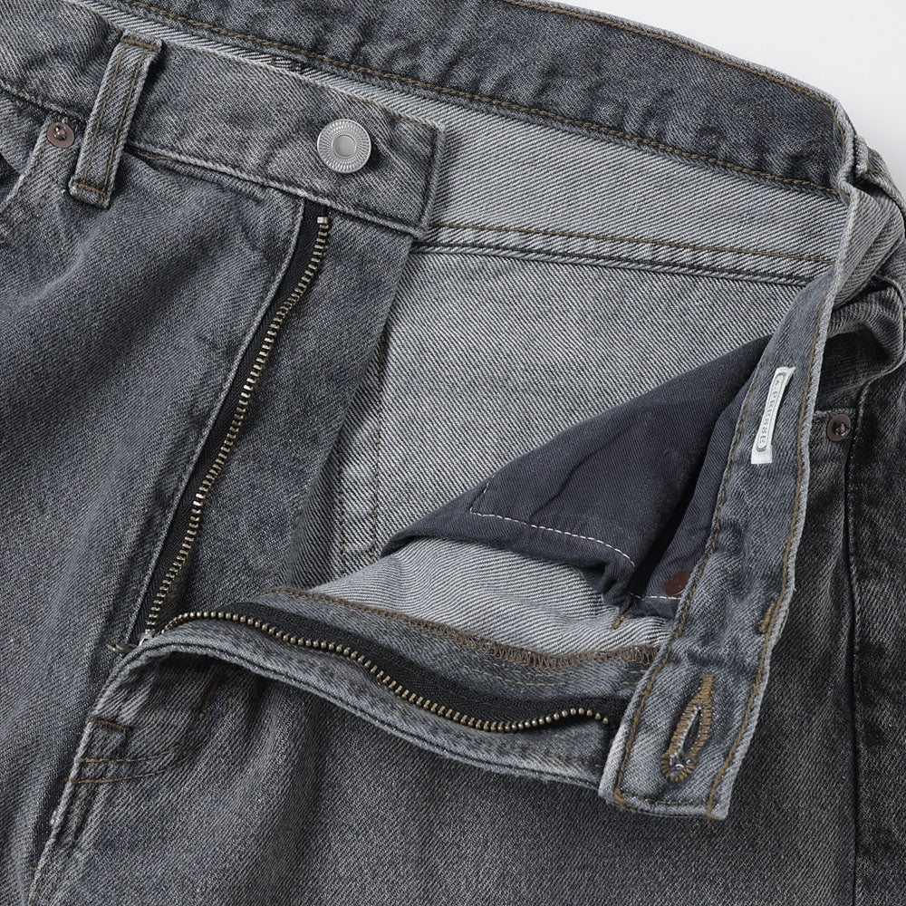 A.PRESSE (ア プレッセ) Vintage Gray Denim Pants 26SAP-04-34 (26SAP