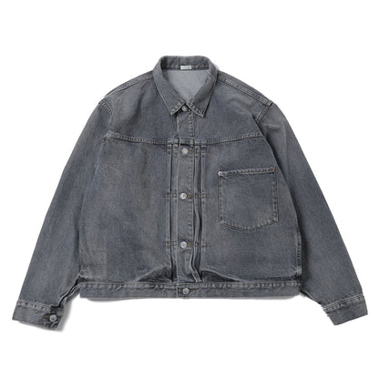 Vintage Gray Denim Jacket