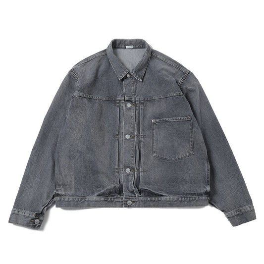 Vintage Gray Denim Jacket