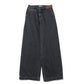 Wide Fade Denim Trousers