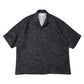 OPEN COLLAR S/S SHIRT LINEN TROPICAL