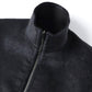 REVERSIBLE STAND NECK BLOUSON - Double Face Fab. Wool &amp; Crush Velour -