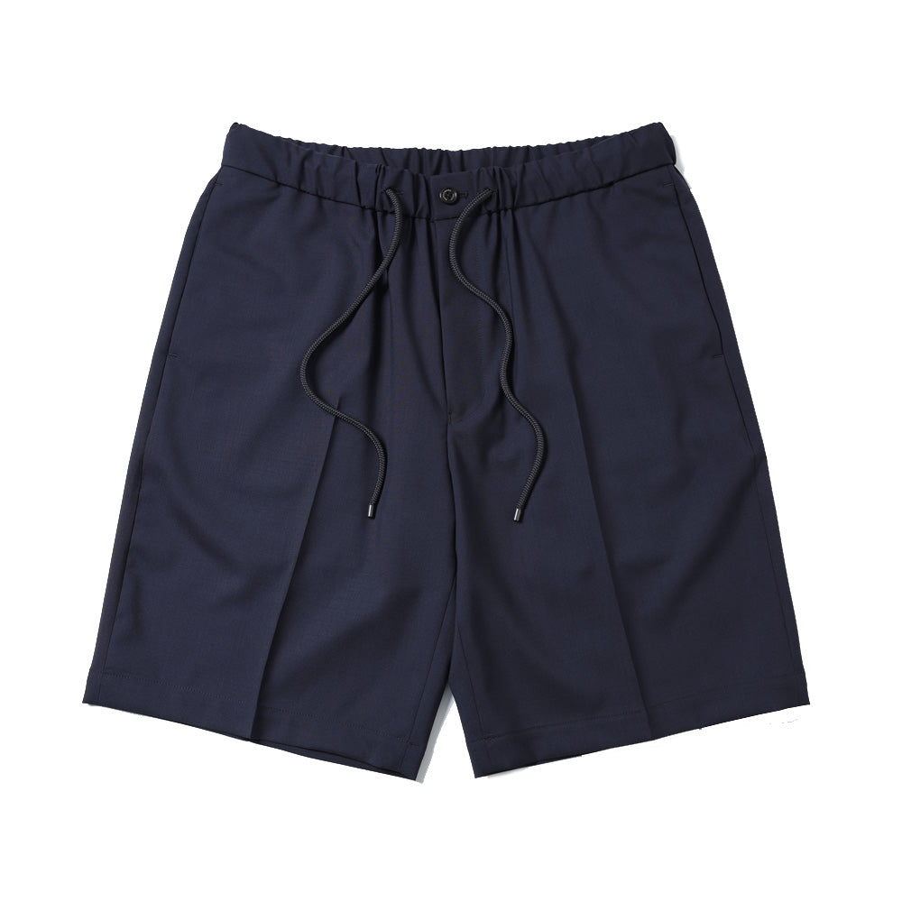 FLAT TAPERED EASY SHORTS ORGANIC WOOL 2/80 TROPICAL