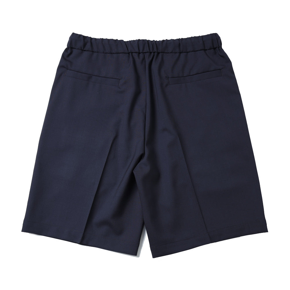FLAT TAPERED EASY SHORTS ORGANIC WOOL 2/80 TROPICAL