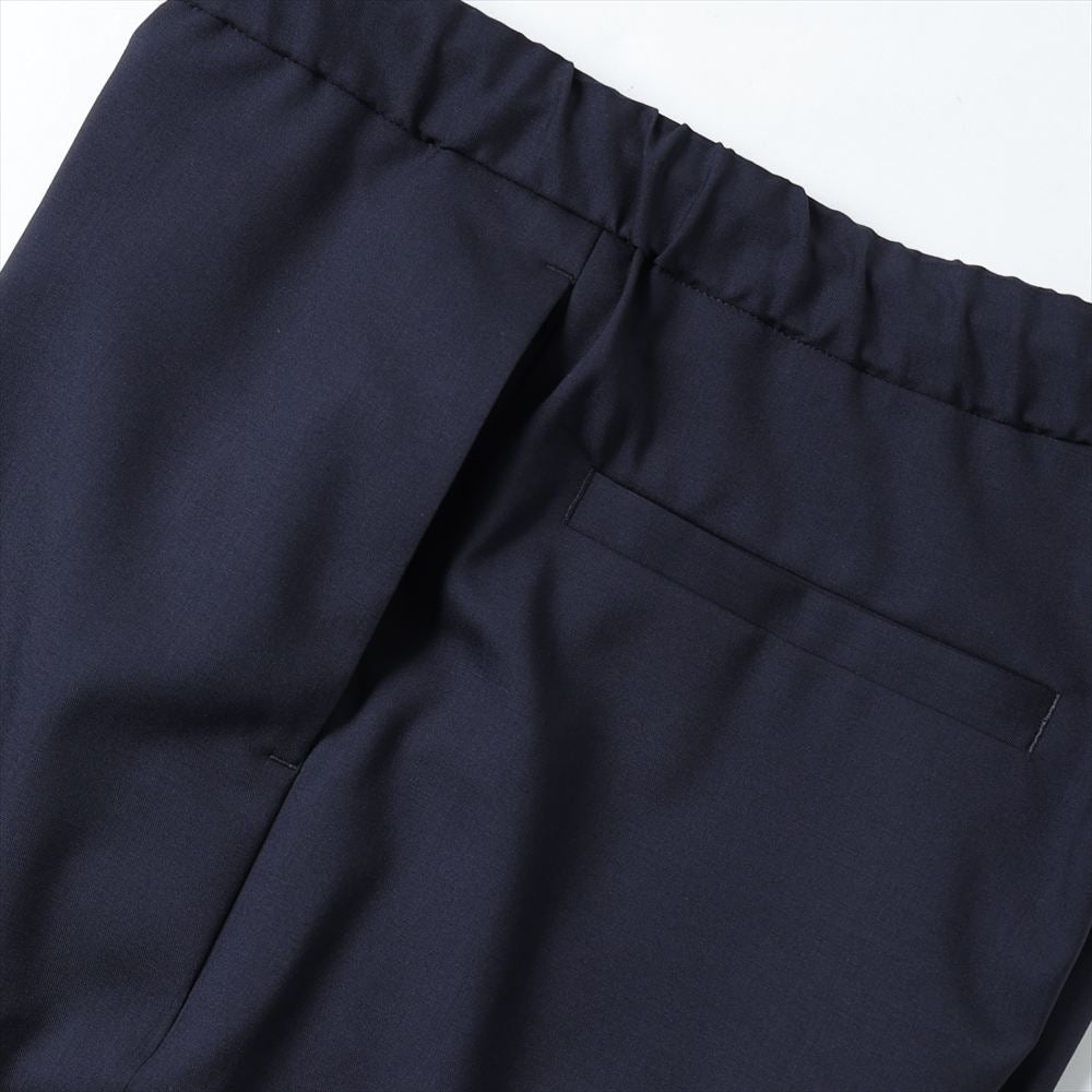 FLAT TAPERED EASY SHORTS ORGANIC WOOL 2/80 TROPICAL