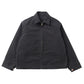 Moleskin zip short jacket