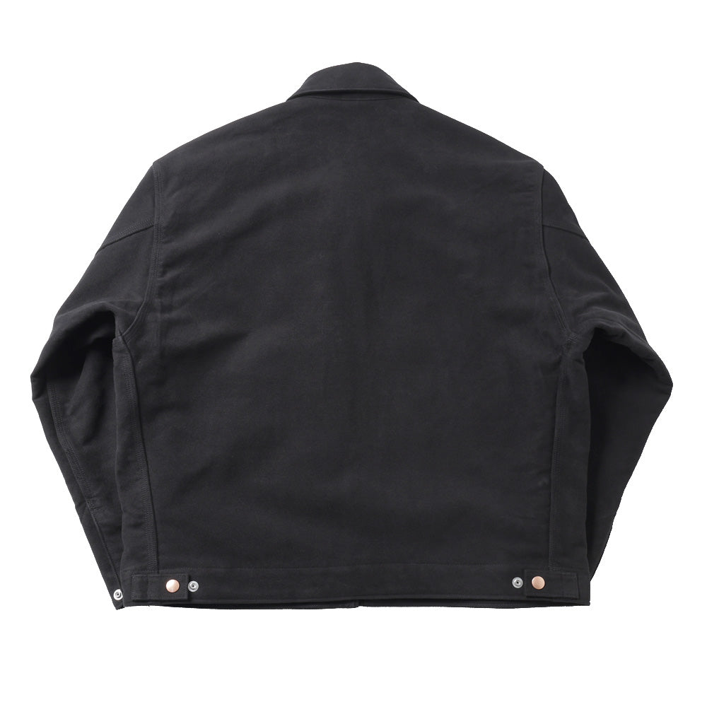 COMOLI) Moleskin zip short jacket (C03-01016) | COMOLI / JACKET