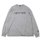 Printed Cross Crew Neck Long Sleeve T-Shirt - NY