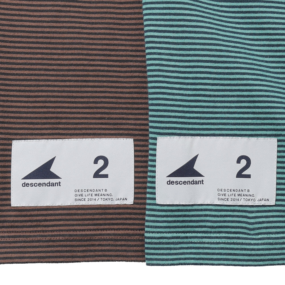 DESCENDANT (ディセンダント) HORIZONTAL STRIPE LS 261ATDS-CSM12