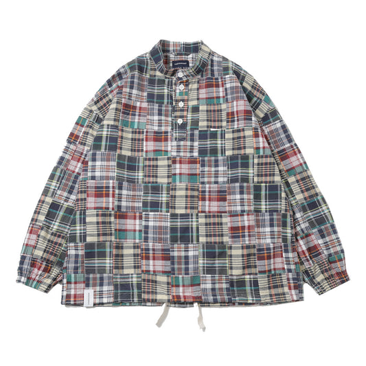 TETTY PULLOVER PATCHWORK LS SHIRT