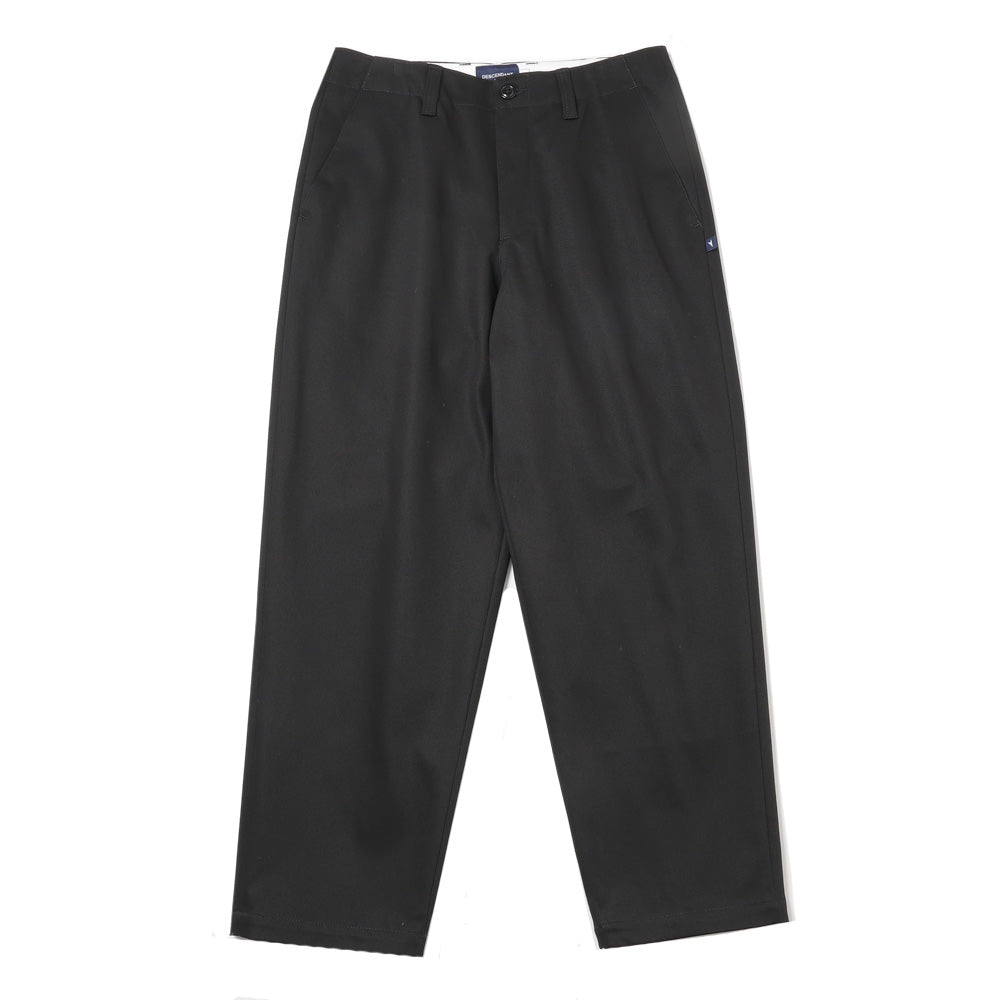 DESCENDANT (ディセンダント) DC-6 ORGANIC COTTON TWILL TROUSERS