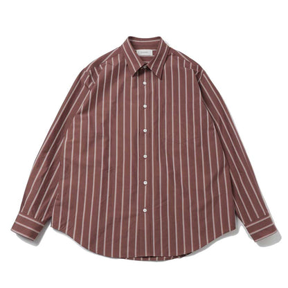 Silk Cotton Stripe Shirt