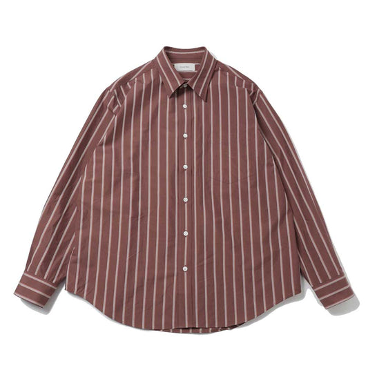 Silk Cotton Stripe Shirt