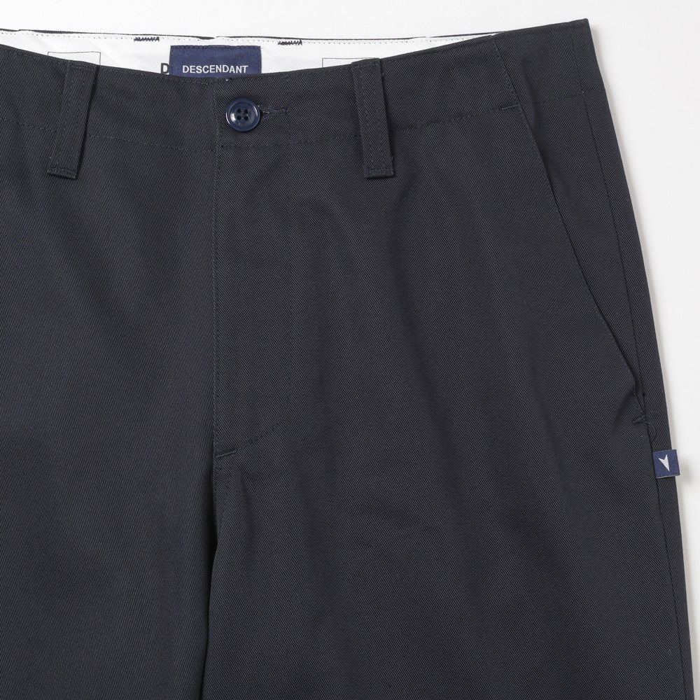 DESCENDANT DC-6 ORGANIC COTTON TWILL TROUSERS (261CPDS-PTM01