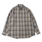 SUPER LIGHT WOOL CHECK SHIRT