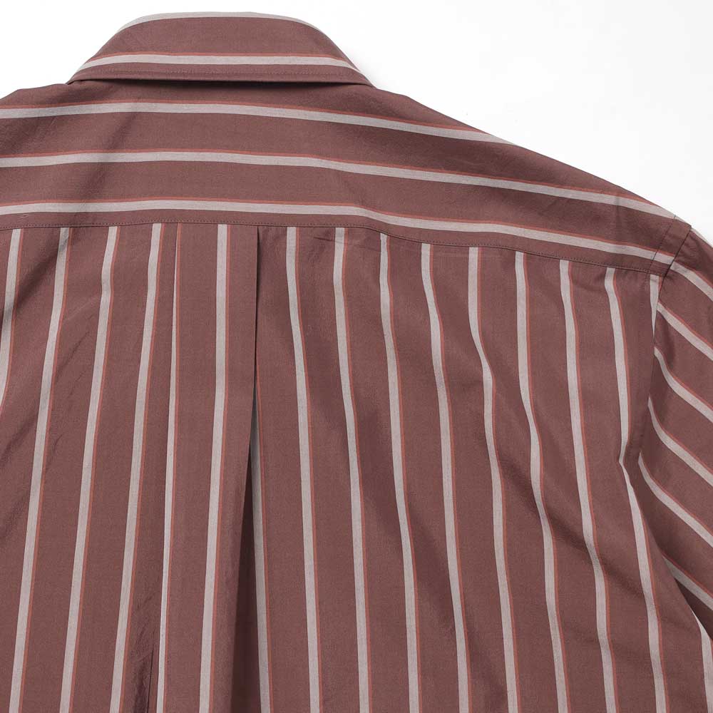 Silk Cotton Stripe Shirt