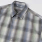 SUPER LIGHT WOOL CHECK SHIRT