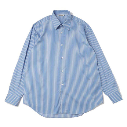 COTTON SILK STRIPE SHIRT
