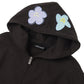 FLOWER SWEAT ZIP HOODIE