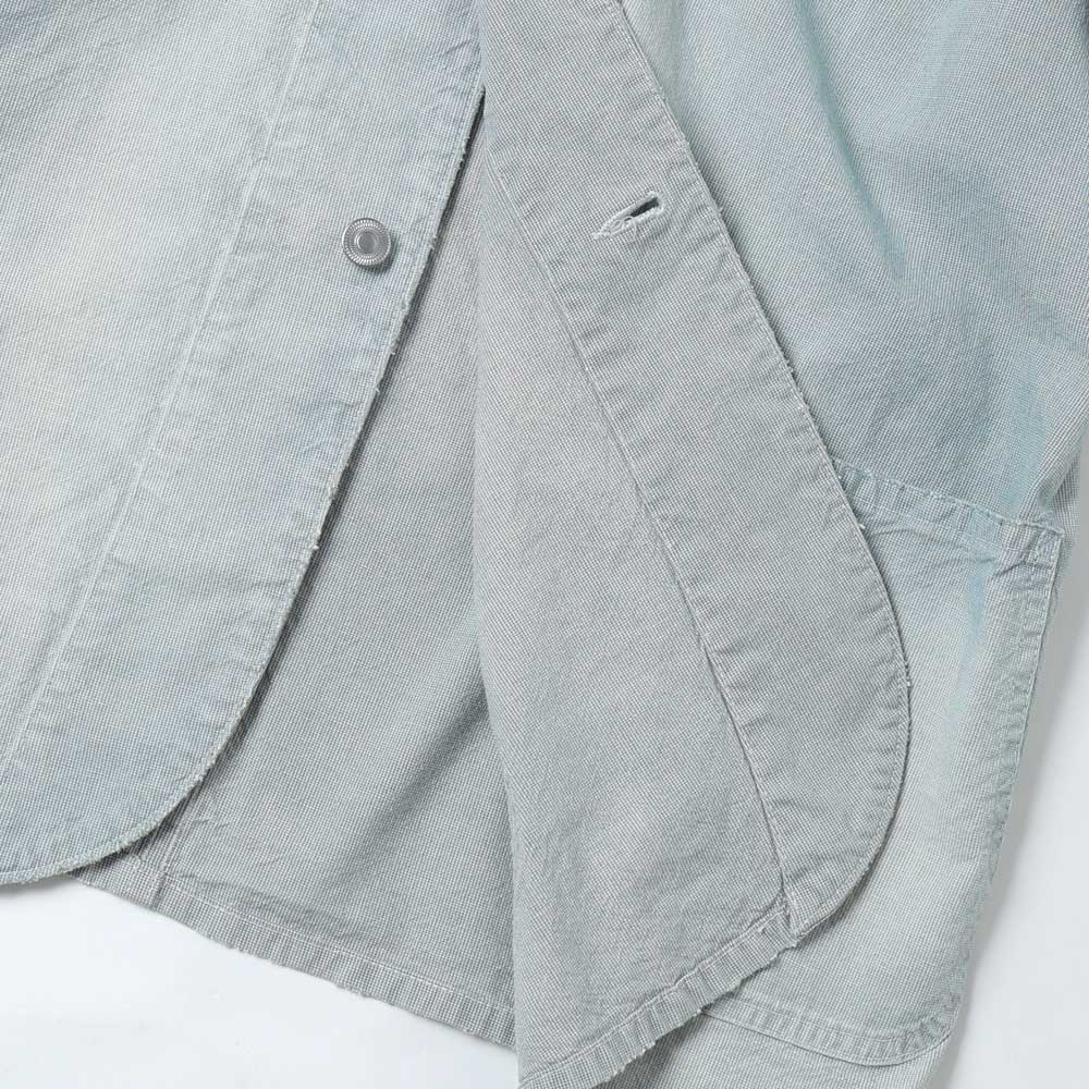 Indigo Pin Check Coverall