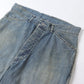 Vintage Military Denim Trousers