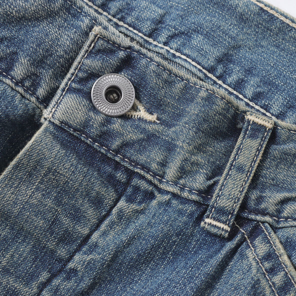 Vintage Military Denim Trousers