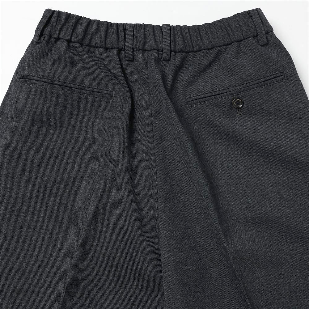 FLAT TAPERED TROUSERS ORGANIC WOOL SURVIVAL CLOTH