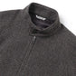 ALPACA WOOL SILK TWEED ZIP BLOUSON