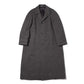 ALPACA WOOL SILK TWEED SOUTIEN COLLAR COAT