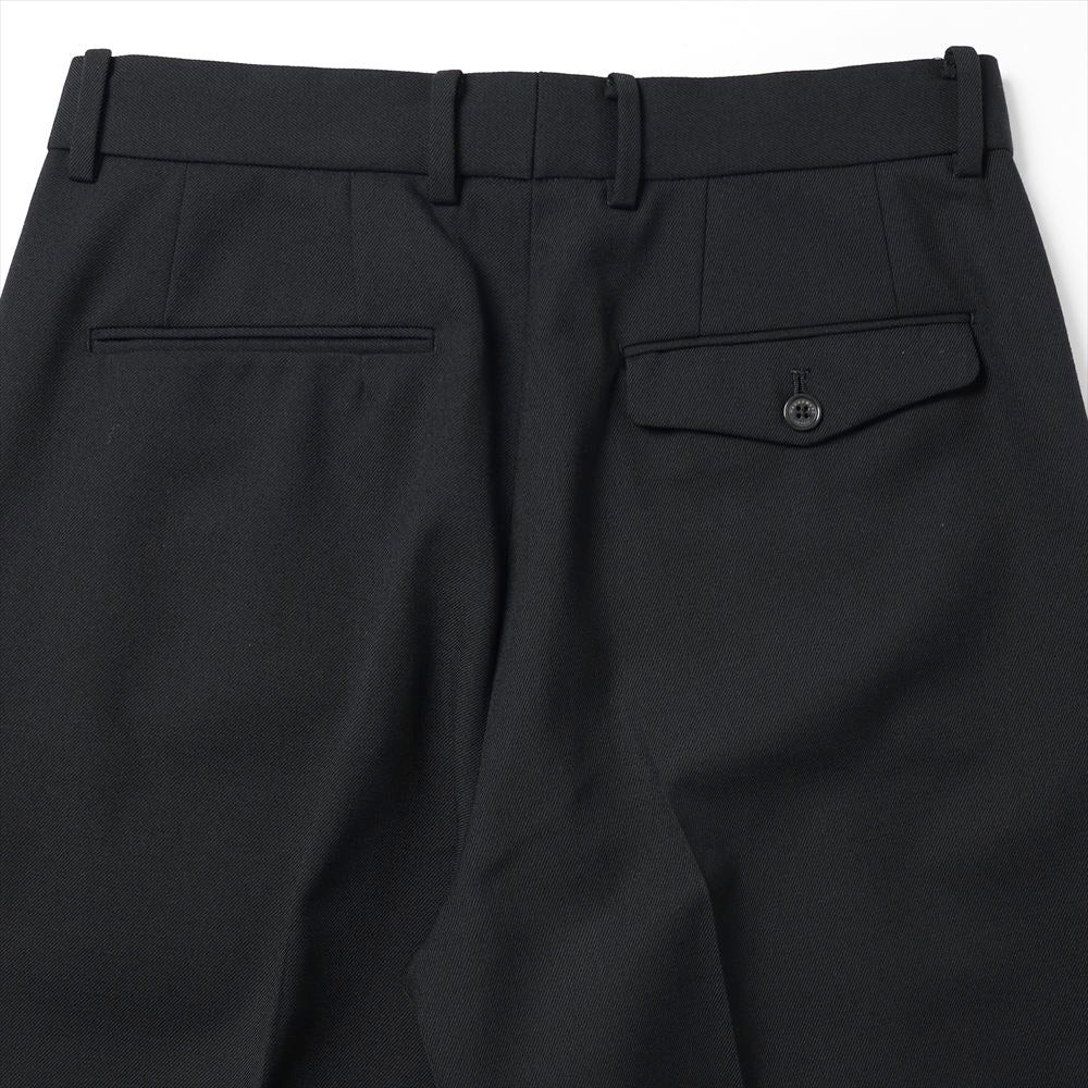 MARKAWARE - FLAT TAPERED TROUSERS ORGANIC WOOL SURVIVAL CLOTH