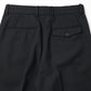 FLAT FRONT WIDE TROUSERS ORGANIC WOOL SURVIVAL CLOTH
