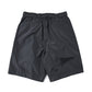 WIDE SHORTS RECYCLED POLYESTER x SILK TAFFETA