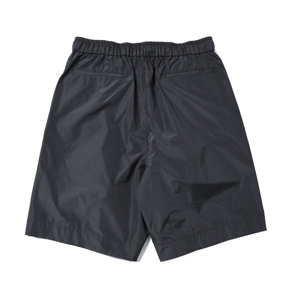 WIDE SHORTS RECYCLED POLYESTER x SILK TAFFETA